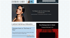 Desktop Screenshot of charmaineclamor.com